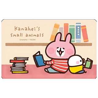 EASYCARD 悠遊卡 卡娜赫拉的小動物悠遊卡, 1個, 說故事 米白色 + 桃紅色