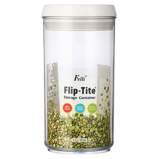 Felli 飛綠 易百拉圓密封罐 1.1L, 容器 + 蓋子, 1個