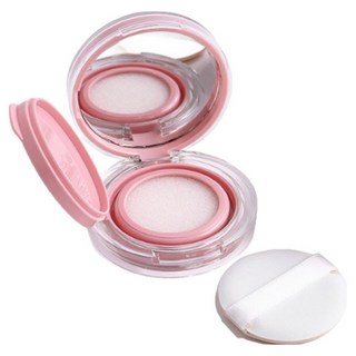 셀비아 비비크림 파운데이션 DIY 쿠션케이스 원형, 1개, 핑크