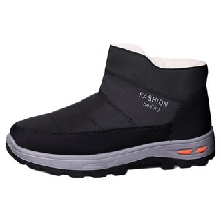 Elsso 男士刷毛內裡冬季防寒雪靴