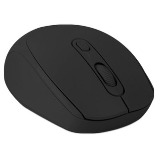 PLEIGO 블루투스 리시버 듀얼 파스텔 무소음 무선 마우스, BLACK, M30