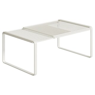 OAK&FIR 橡合杉地板 衣櫃可調節寬度置物架 M, 1個, 白色