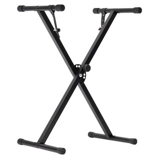 마이티킹 원터치 디지털 피아노 스탠드 MKS30, 블랙, 1개