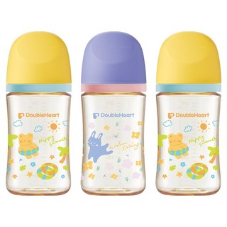 더블하트 모유실감3 PPSU 젖병 트리플팩 세트, 스프링썸머, 240ml, 1세트