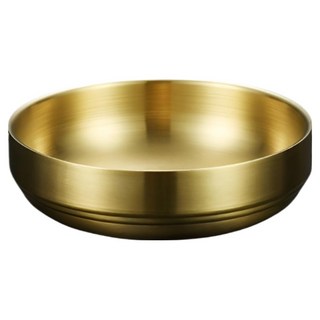 Hesii 304 韓式小碟 12cm, 金色, 1個