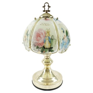 PETER RABBIT 比得兔 三段式觸控燈 花卉, 古銅色