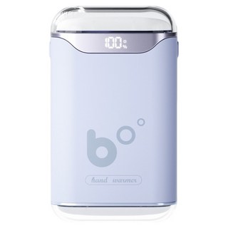 OMG 迷你智能數顯暖手寶, M68, 藍紫色