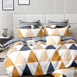 E-ROU 伊柔寢飾 MIT銀離子防螨抗菌天鵝絨床包組 床單+枕頭套套裝