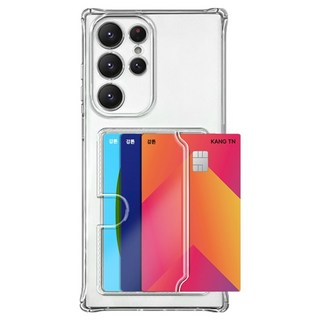 강튼 카메라보호 카드3장 수납 젤리 휴대폰 케이스