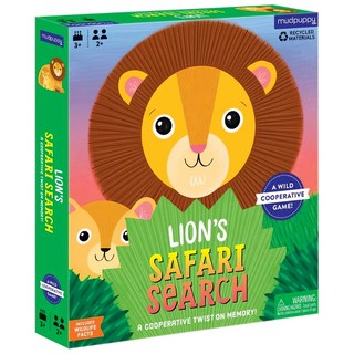 mudpuppy 獅子親子合作遊戲, 1個, 混和顏色