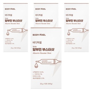 BODY PIXEL 飲用白蛋白能量飲 15入, 4個, 300g