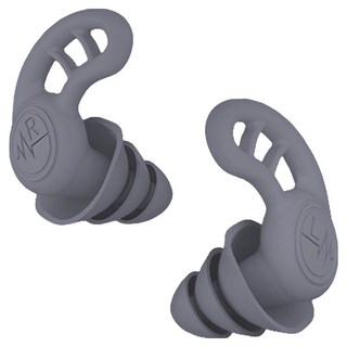 SUNORO 鯊魚鰭耳撐/矽膠降噪耳塞 灰色, 1組, 2個裝
