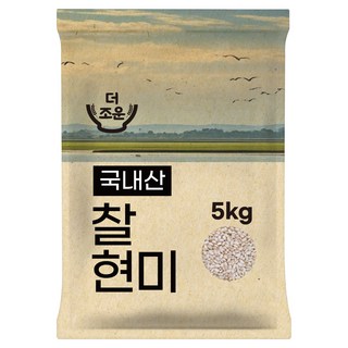 더조운 국내산 찰현미, 5kg, 1개