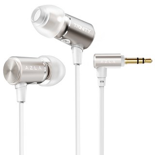 아즈라 트리니티 하이엔드 유선 이어폰 3.5mm, AZL-TRINITY-ST-GLD, 샴페인골드