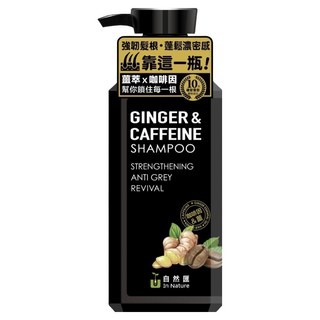 In Nature 自然匯 薑萃咖啡因強韌洗髮露, 1個, 300ml