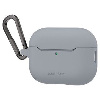 MAGEASY Skin 耳機保護殼, 1個, 迷霧灰, AirPods Pro 3