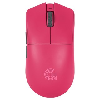 지클릭커 슈퍼히어로 르캄프 라이트 초경량 블루투스 게이밍 무선 마우스, OP99, 핫핑크