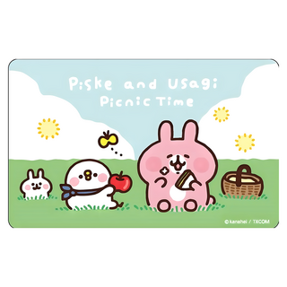 EASYCARD 悠遊卡 卡娜赫拉的小動物悠遊卡/透明卡, 1個, 野餐 透明卡