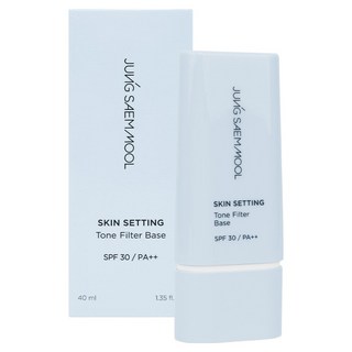 JUNG SAEM MOOL 鄭瑄茉 Skin Setting 校色濾鏡飾底乳 40ml, 1個