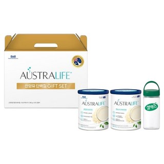 Australife 山羊奶蛋白 2入 + 隨行杯組合, 360g, 1套