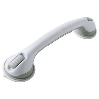 ZIPJOY 居家安全浴室防滑扶手/無障礙扶手/馬桶扶手/廁所安全扶手/衛生間扶手/防滑防摔扶手/浴廁扶手, 1個, 白灰色