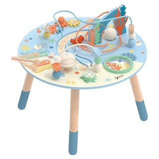Classic WORLD 客來喜 繽紛趣味遊戲桌 20238, 桌面藍色系, 1個