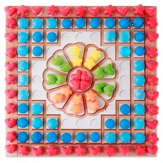 PLAYCORN 拼貼畫製作 4人份, 傳統紋樣, 1套