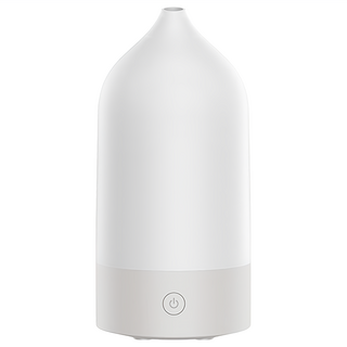 Seekis USB 七彩漸變氛圍燈/霧化水氧機/加濕器/精油自動噴香/花瓶香薰機, 單一商品, 白色