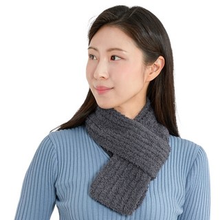 LUMASS Jeko 纖細超細纖維運動圍巾, 炭灰色, 1個