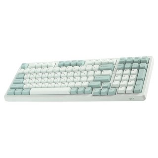 지클릭커 파도프로젝트 8K TARANTULA 풀윤활 무선 블루투스 기계식 키보드, 제조사축, WK98/제주바다 무소음특주축 45g, 그린라이트