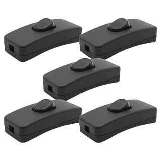 컴스 DC 전원 스위치 On Off 최대 24V 5p CP095, 1개, 6cm