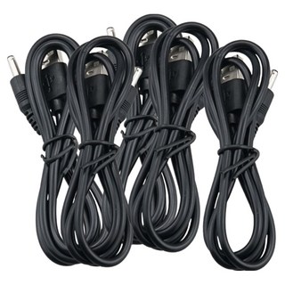 Coms 通用 USB DC 電源線 DC 3.5 x 1.3 mm CP120, 5個, 80cm