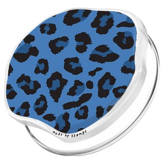 CHANGETOC MagSafe 手機氣囊支架, 多彩豹紋 藍色, 1個