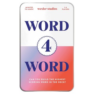 Galison 趣味拼字卡牌桌上遊戲, 1個, 混合顏色