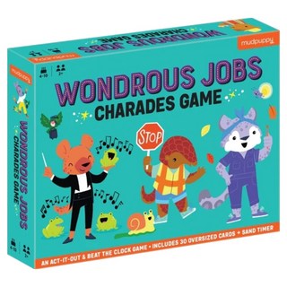 mudpuppy 趣味兒童猜謎桌遊-字母猜謎, 1個, 混合顏色