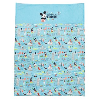 vivibaby Disney 米奇愛旅行幼兒兩用被 台灣製 夏薄款/冬鋪棉, 藍色