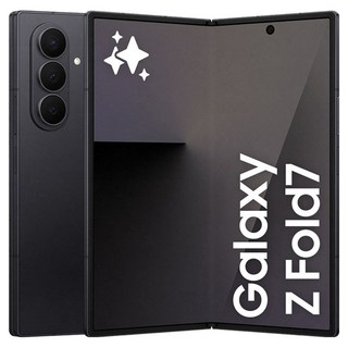 [삼성전자 갤럭시 Z폴드7 제트 블랙 색상 제품 사진]