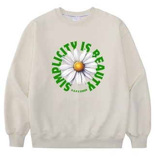 O.H.P ONE HUNDRED PERCENT 男女共用 GOODD 極簡之美 寬鬆重磅大學T恤