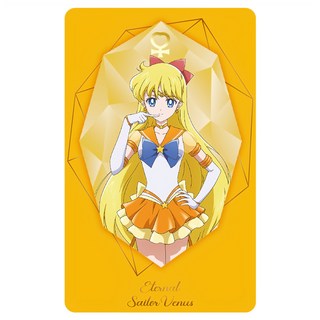 EASYCARD 悠遊卡 劇場版美少女戰士 Cosmos 悠遊卡/透明卡, 1個, 永恆水手金星