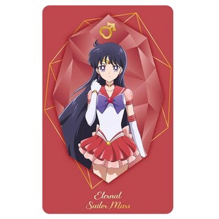 EASYCARD 悠遊卡 劇場版美少女戰士 Cosmos 悠遊卡/透明卡, 1個, 永恆水手火星