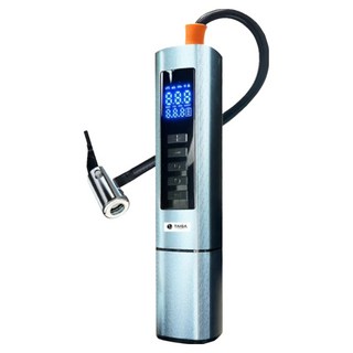 TAIGA 大河 車用多功能攜帶式渦流電動打氣機 胎壓檢測/夜間照明/輪胎充氣 6000mAh, 藍色, 1個