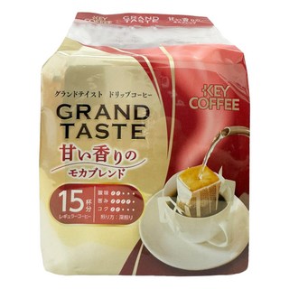 KEY COFFEE 香甜研磨濾掛咖啡, 1個, 15個裝, 6g