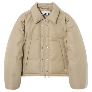 세터 남녀공용 레체 투톤 덕 다운 패딩점퍼 SA233MDW01BG