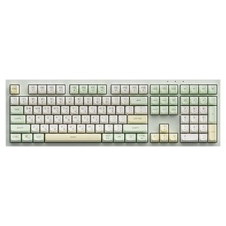 acer 宏碁 低噪音薄膜式108鍵有線鍵盤, 檸檬香蜂草, OKW244, 製造商軸