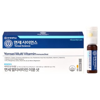 연세생활건강 멀티비타민 이뮨 샷, 1박스, 7회분