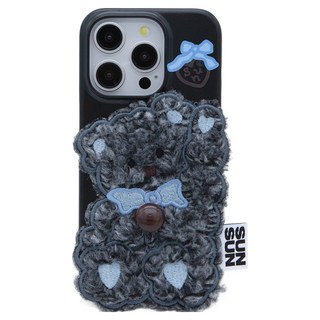 세컨드유니크네임 SUN PATCH HI BEAR 휴대폰 케이스