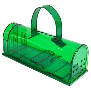 圓形高效超強力捕鼠器 綠色 178 x 70 x 68 mm, 1個, 1入
