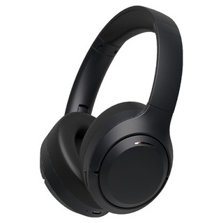 오아 렛츠플레이 무선 블루투스 5.4 노이즈캔슬링 미니 접이식 헤드셋, 블랙, OEAP-004BK