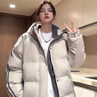 Seonbit 女士冬季經典防風羽絨連帽外套