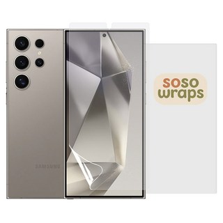 SosoLabs 高透光自動修復螢幕保護貼 2入 + 簡易安裝框組, 1套